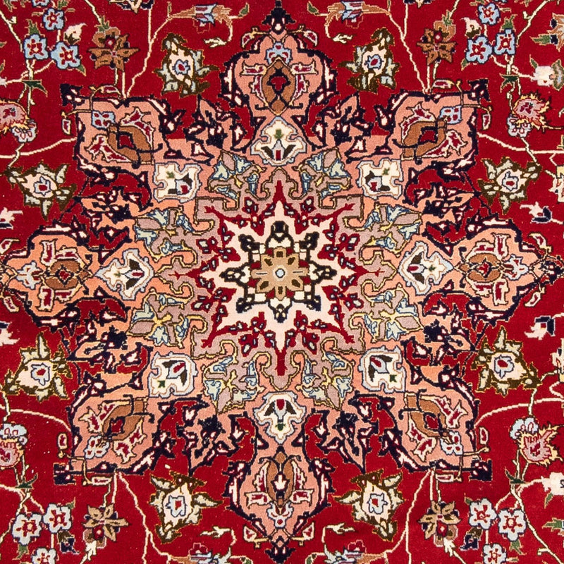 Dywan perski - Tabriz - Królewski - 307 x 205 cm - ciemna czerwień