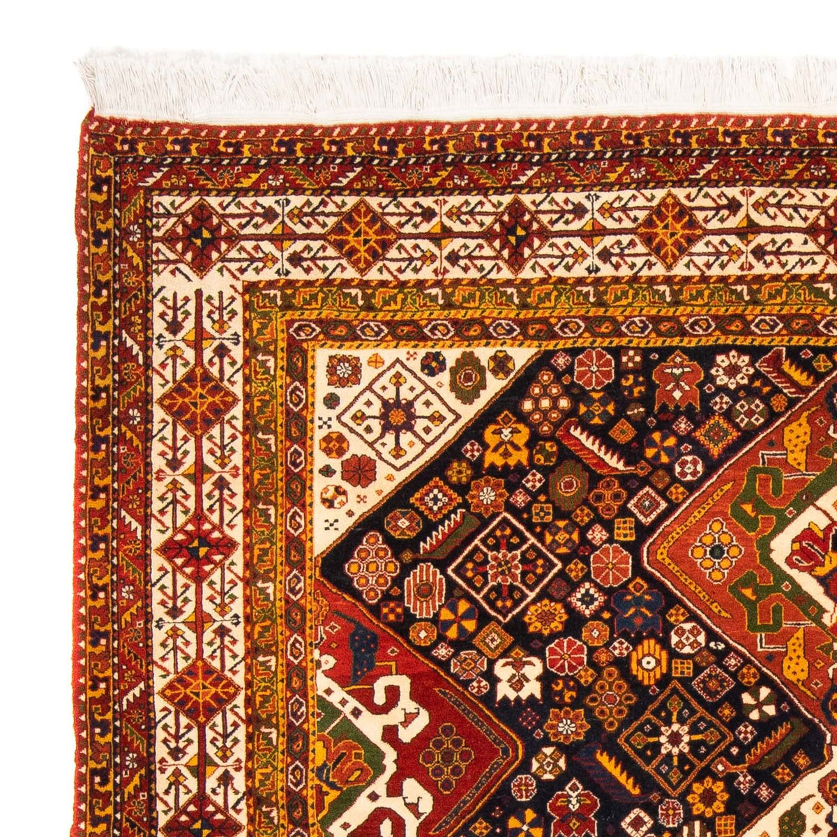 Perski dywan - Nomadyczny kwadratowy  - 208 x 201 cm - ciemnoniebieski