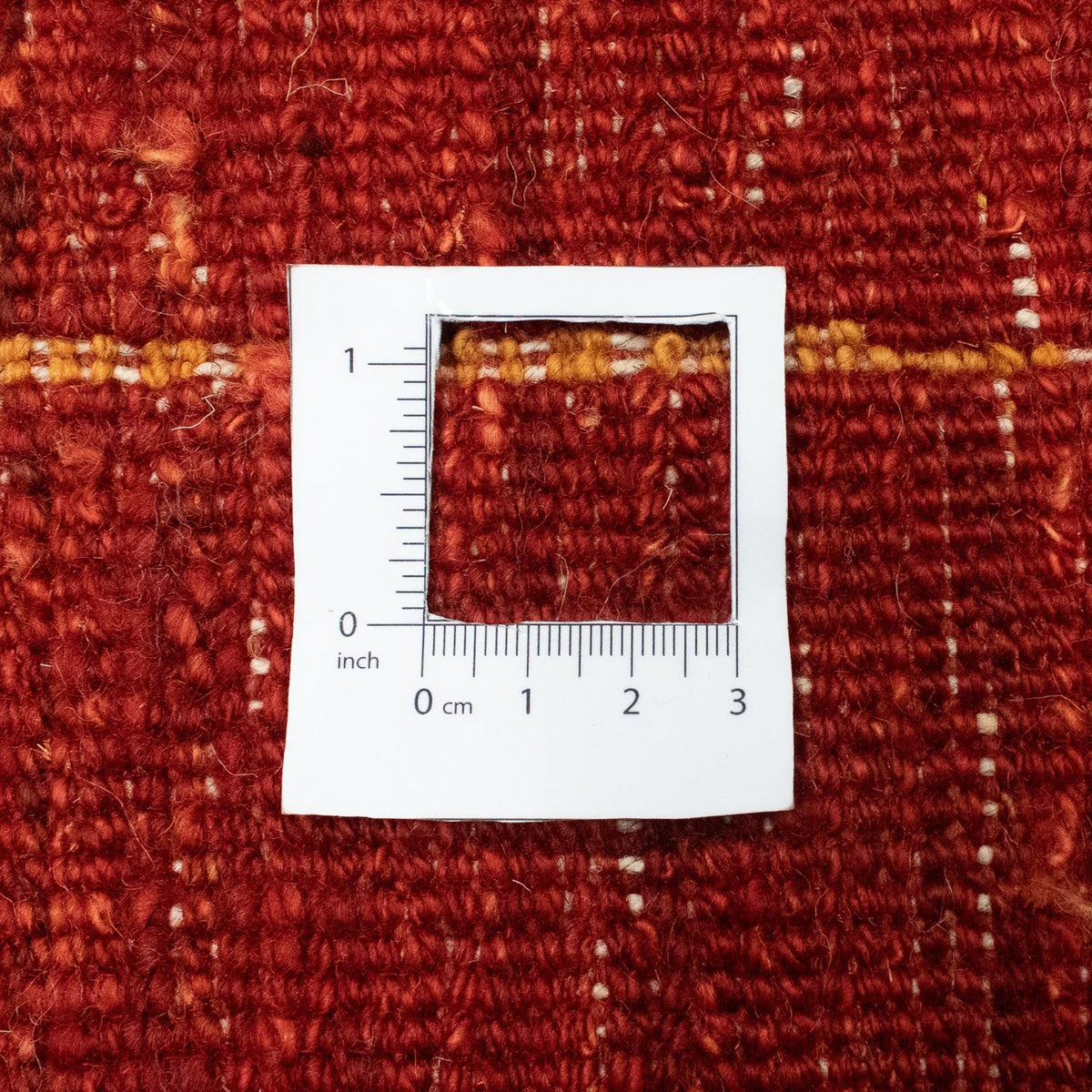 Dywan Gabbeh - perski - 180 x 113 cm - czerwony