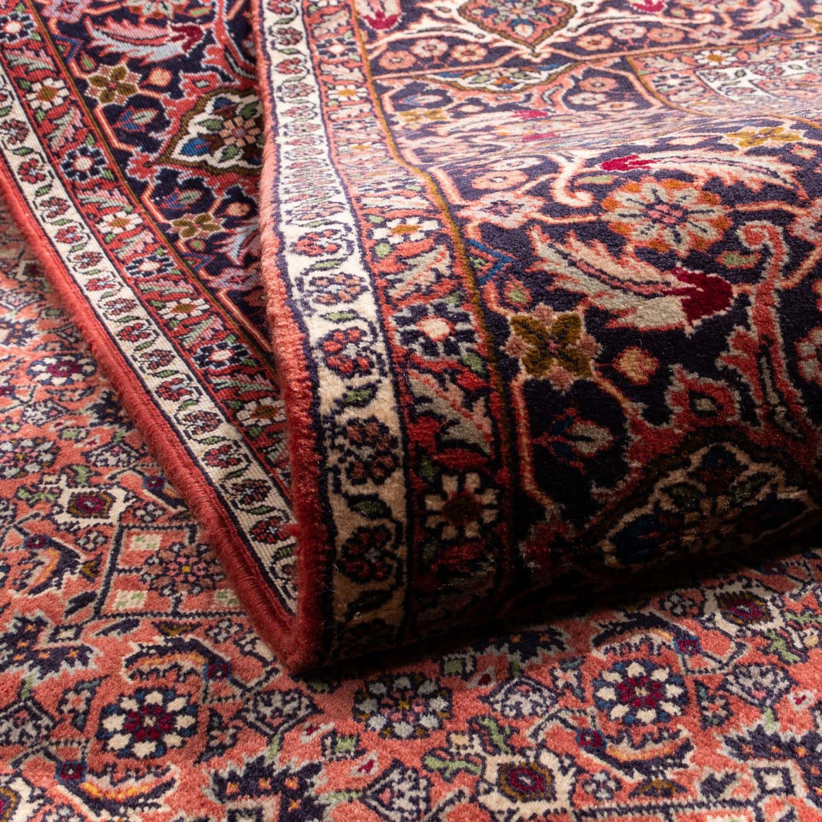 Perski dywan - Bijar - Royal - 293 x 200 cm - czerwony