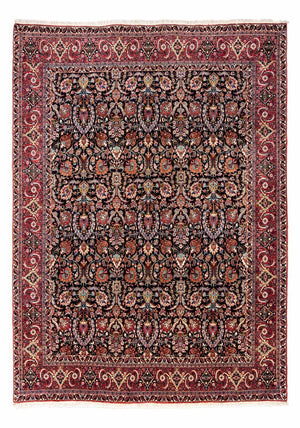 Perski dywan - Bijar - Royal - 295 x 210 cm - ciemnoniebieski