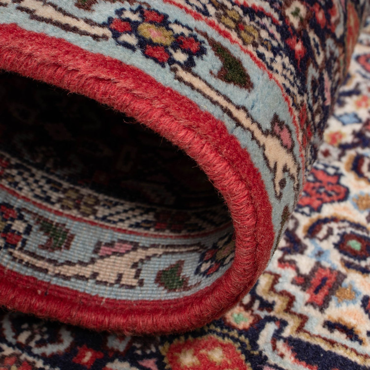 Biegacz Dywan perski - Klasyczny - 253 x 53 cm - ciemna czerwień