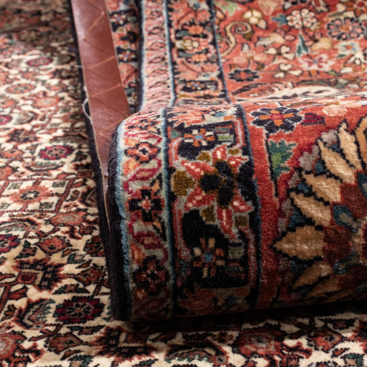 Perski dywan - Bijar - Royal - 287 x 208 cm - beżowy