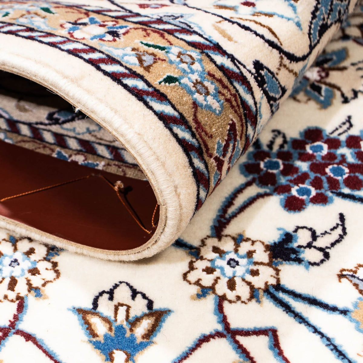 Dywan perski - Nain - Premium - 200 x 123 cm - beżowy