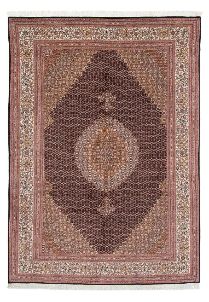 Dywan perski - Tabriz - 350 x 250 cm - jasnobrązowy