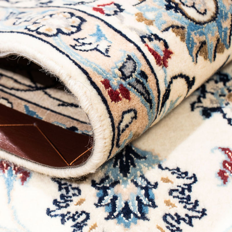 Dywan perski - Nain - Premium - 210 x 130 cm - beżowy