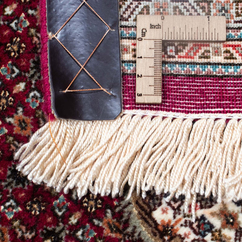 Dywan perski - Tabriz - 358 x 253 cm - ciemna czerwień