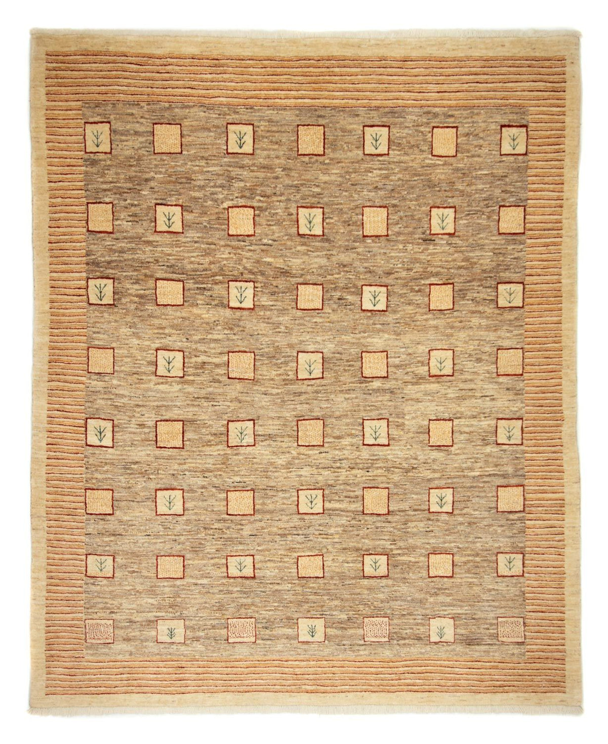Dywan Gabbeh - Loribaft Perski - 240 x 197 cm - beżowy