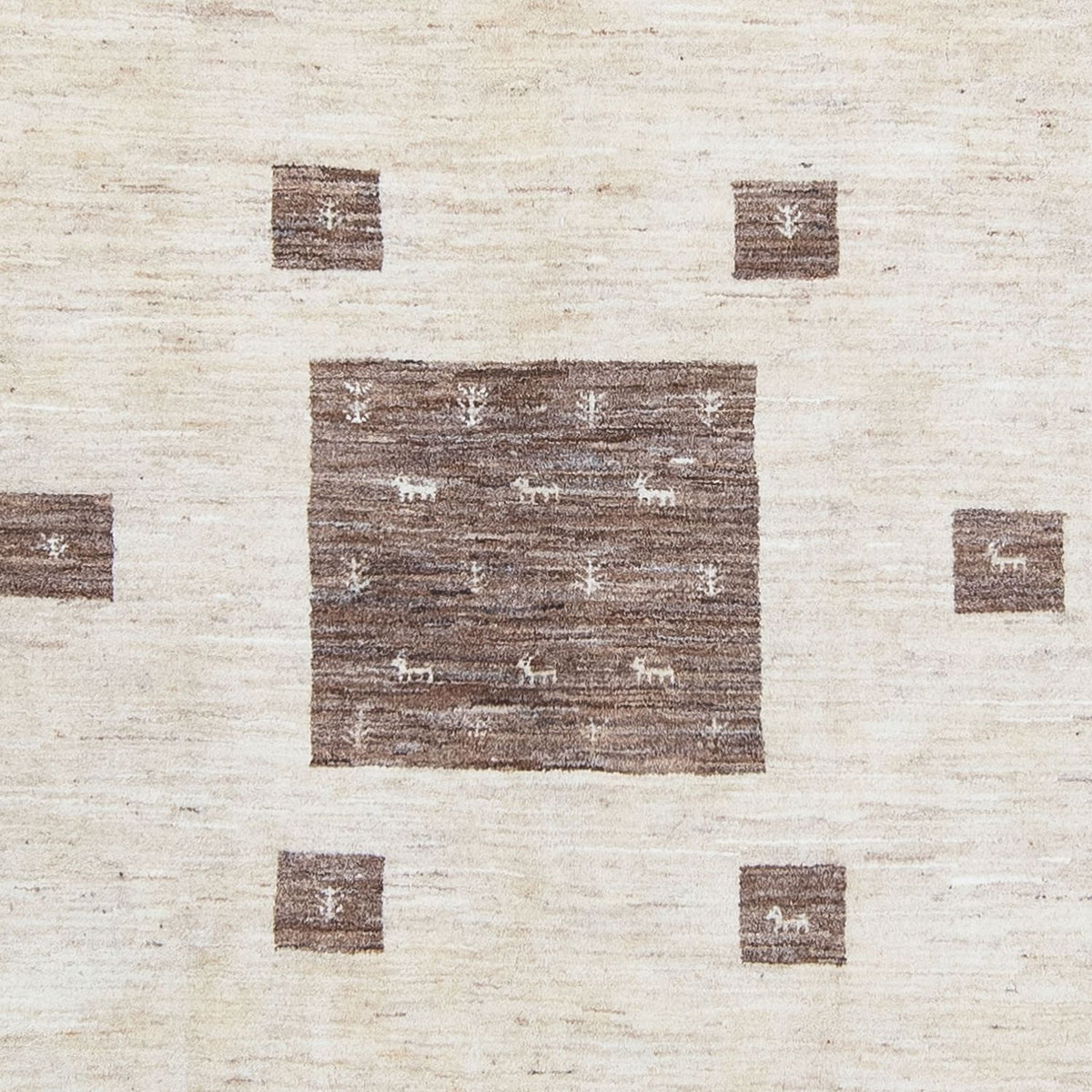 Dywan Gabbeh - Loribaft Perski - 340 x 250 cm - beżowy