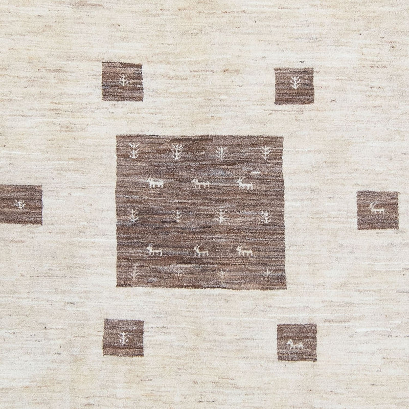 Dywan Gabbeh - Loribaft Perski - 340 x 250 cm - beżowy