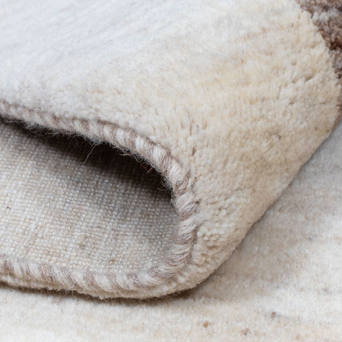 Dywan Gabbeh - Loribaft Perski - 340 x 250 cm - beżowy