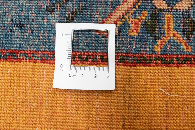 Dywan Gabbeh - Loribaft Perski - 143 x 109 cm - złoto