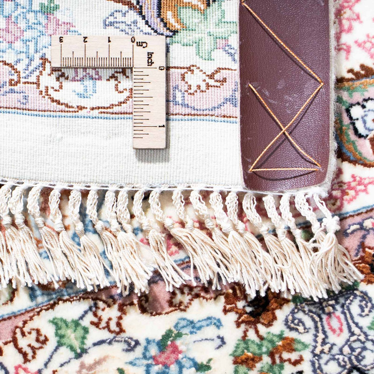 Dywan perski - Isfahan - Premium - 118 x 84 cm - różowy