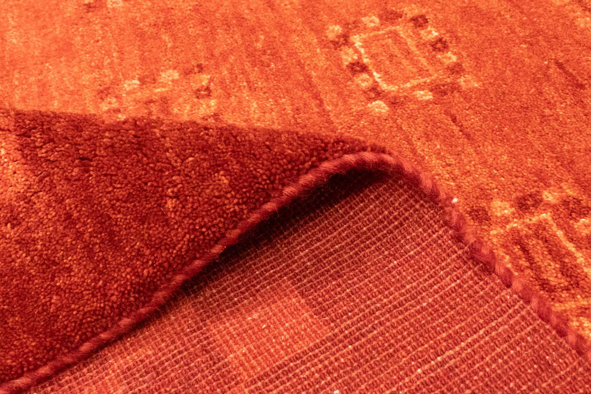 Dywan Gabbeh - perski - 228 x 167 cm - czerwony