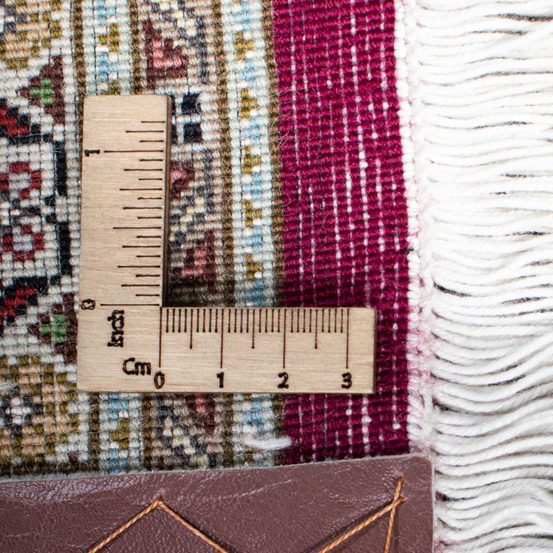 Dywan perski - Tabriz - 300 x 200 cm - ciemna czerwień