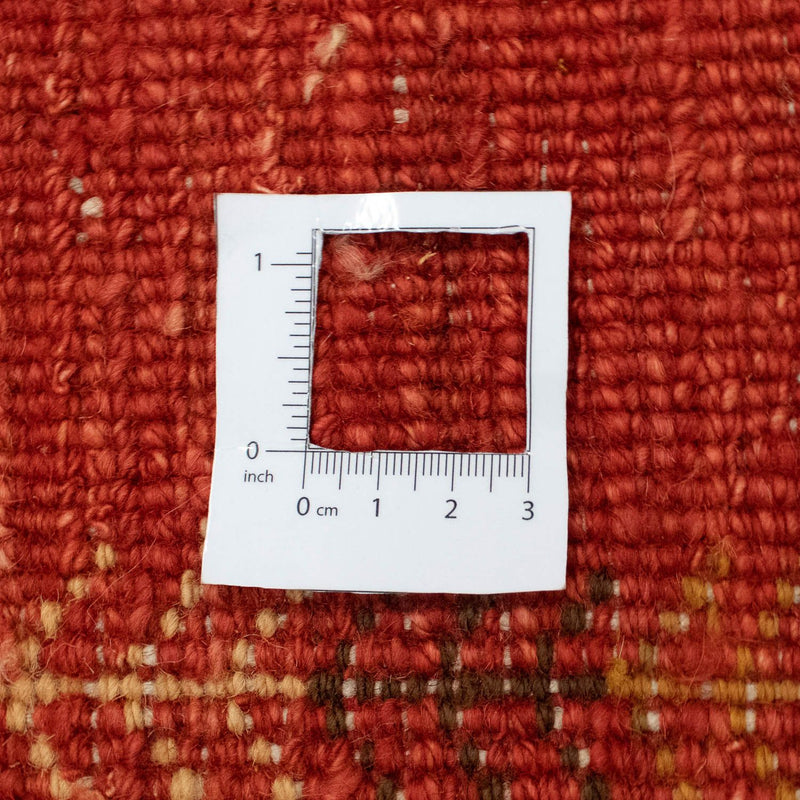 Dywan Gabbeh - perski - 198 x 143 cm - czerwony