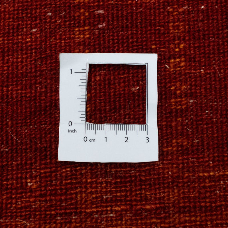 Biegacz Dywan Gabbeh - Loribaft Perski - 307 x 80 cm - czerwony