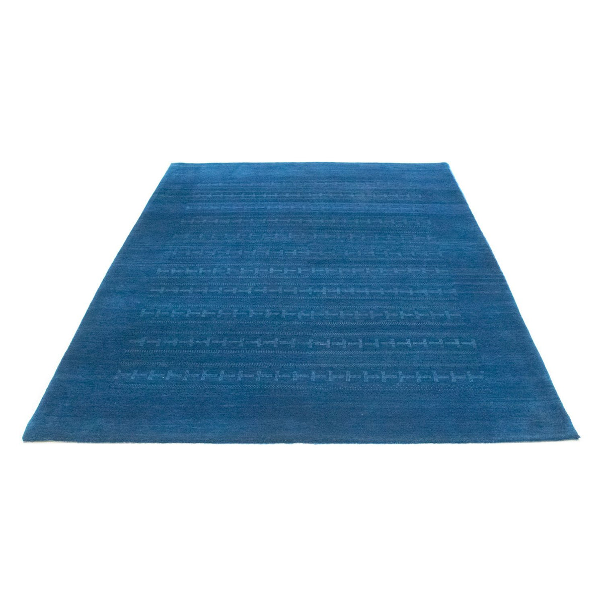 Dywan Gabbeh - Loribaft Perski - 243 x 171 cm - niebieski