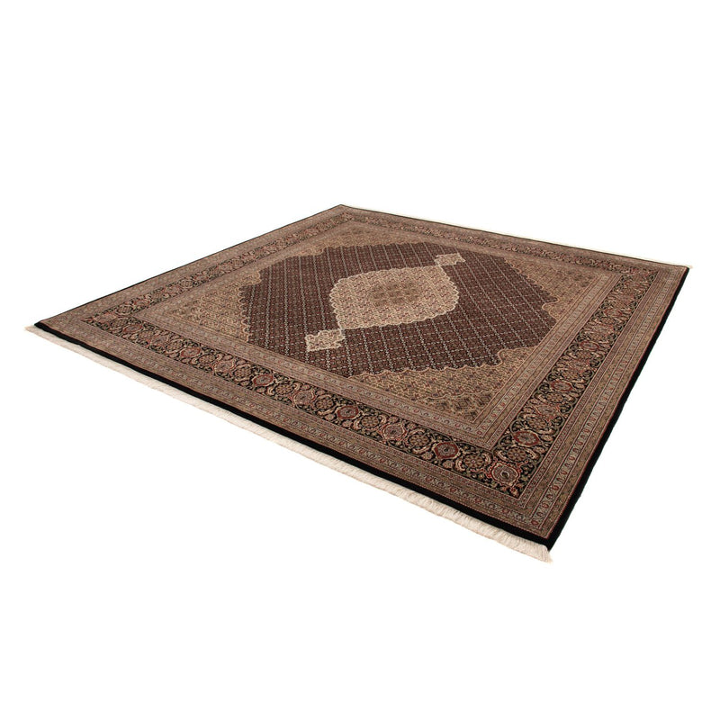 Dywan perski - Tabriz - 253 x 246 cm - ciemnoniebieski