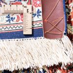 Dywan perski - Ghom - 118 x 80 cm - ciemnoniebieski