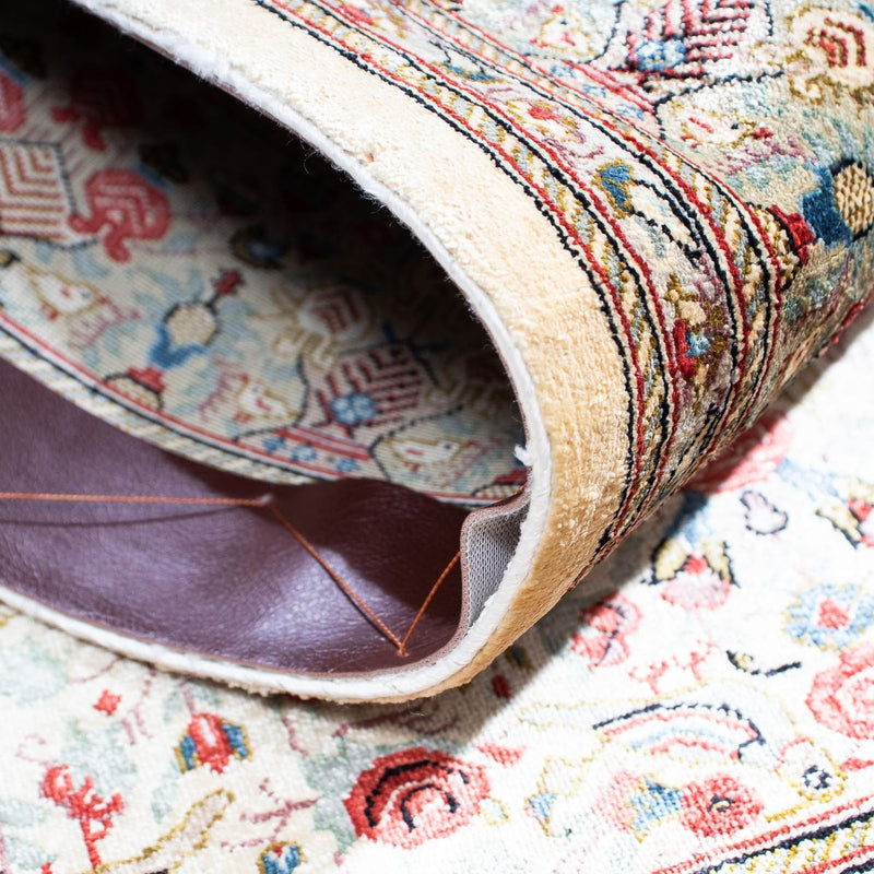 Dywan perski - Ghom - 118 x 75 cm - beżowy