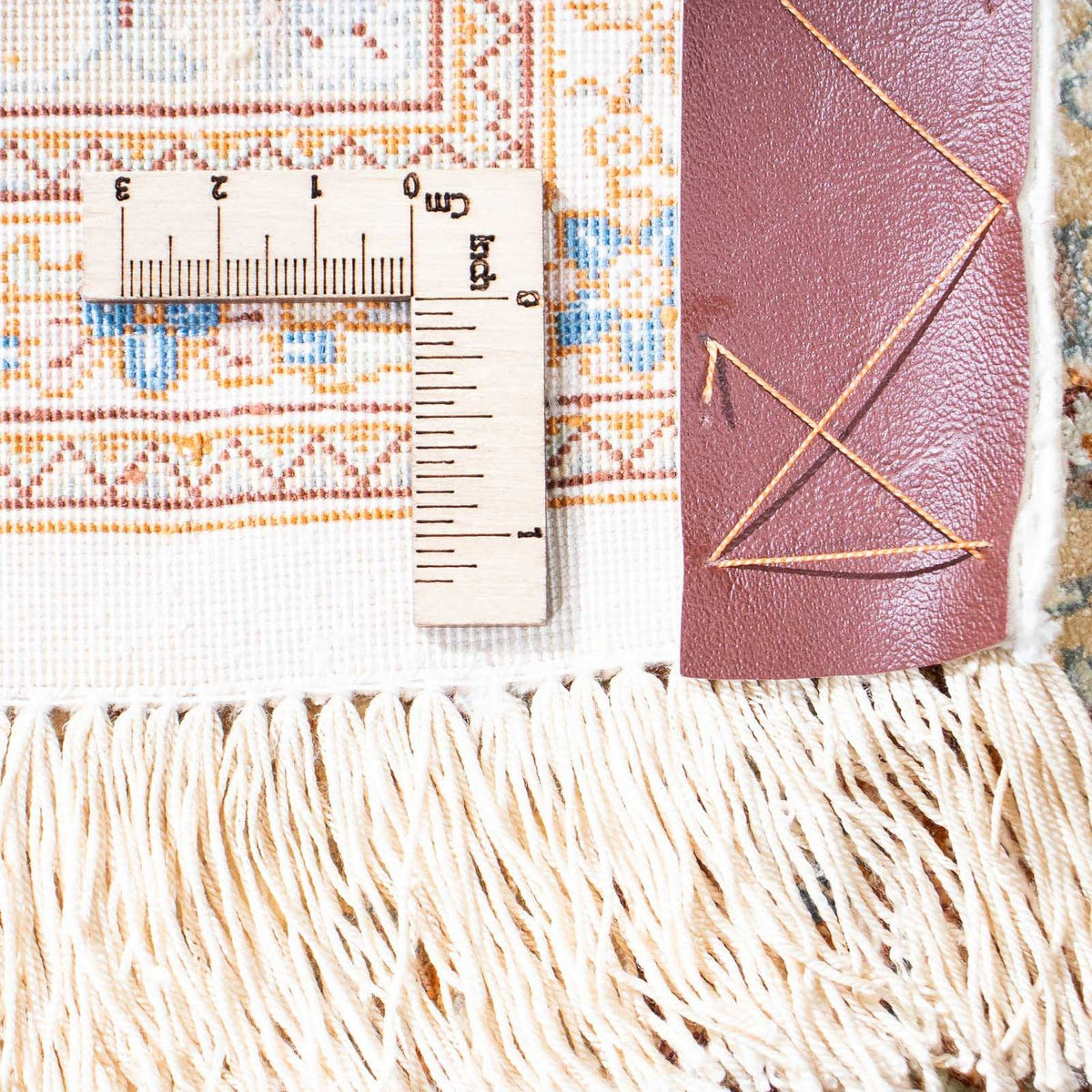 Dywan perski - Ghom - 150 x 88 cm - beżowy