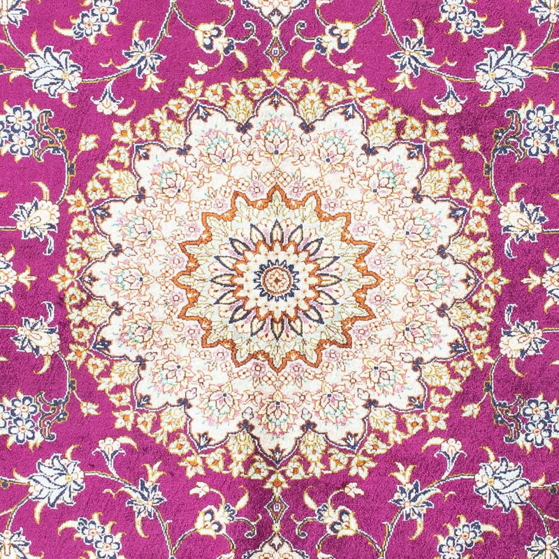 Dywan perski - Ghom - 146 x 102 cm - fioletowy