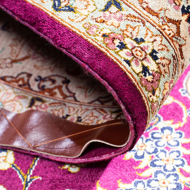 Dywan perski - Ghom - 146 x 102 cm - fioletowy