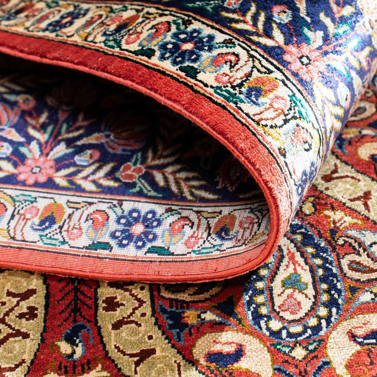 Dywan perski - Ghom - 150 x 98 cm - czerwony