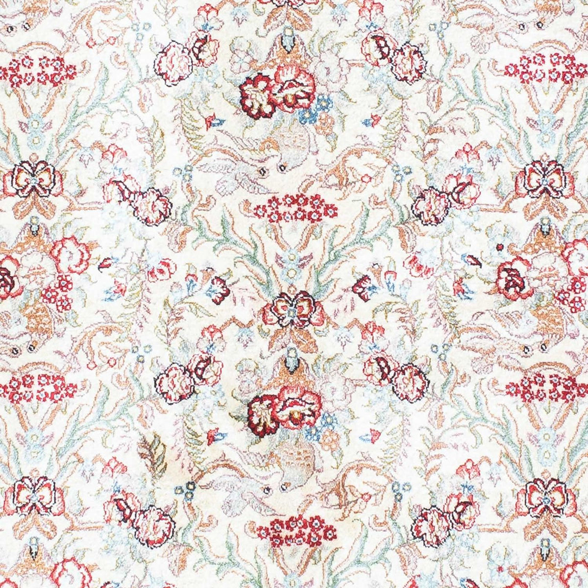 Dywan perski - Ghom - 157 x 99 cm - beżowy