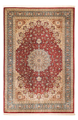 Dywan perski - Ghom - 296 x 198 cm - ciemna czerwień