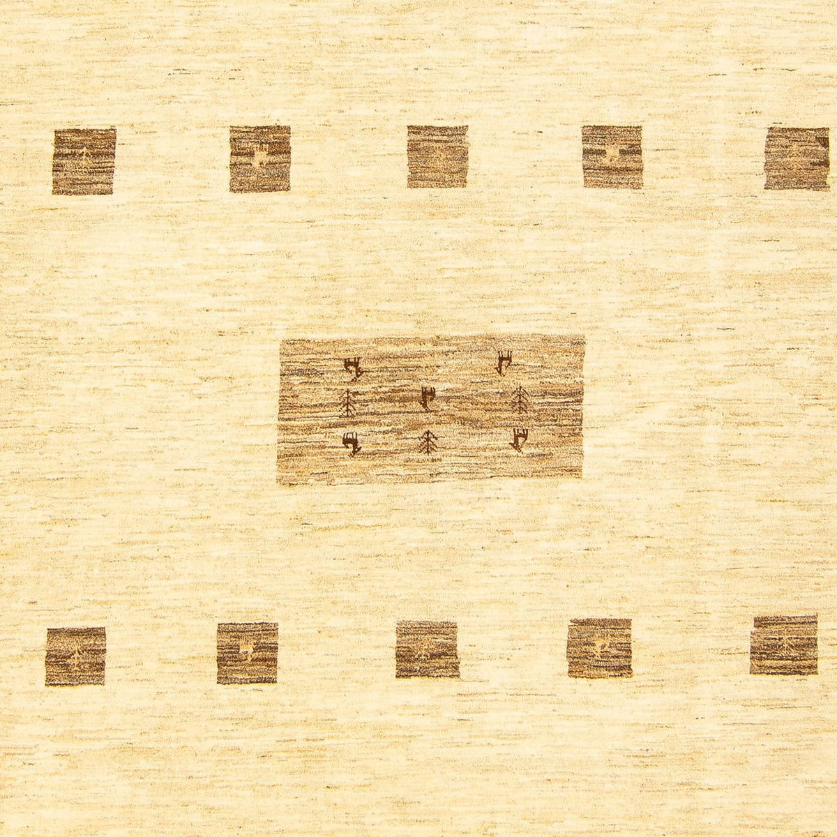 Dywan Gabbeh - Loribaft Perski - 345 x 247 cm - beżowy