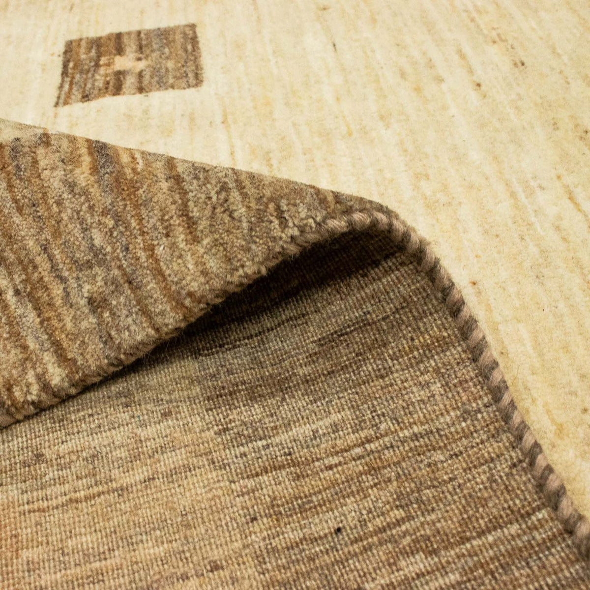 Dywan Gabbeh - Loribaft Perski - 345 x 247 cm - beżowy