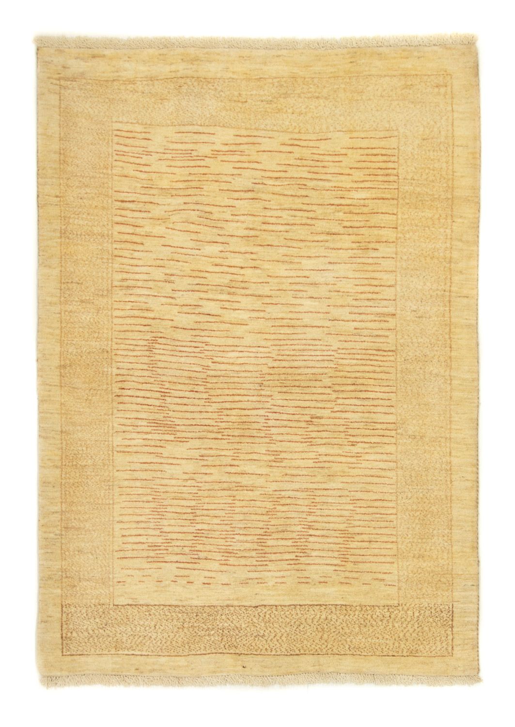 Dywan Gabbeh - Loribaft Perski - 168 x 121 cm - beżowy