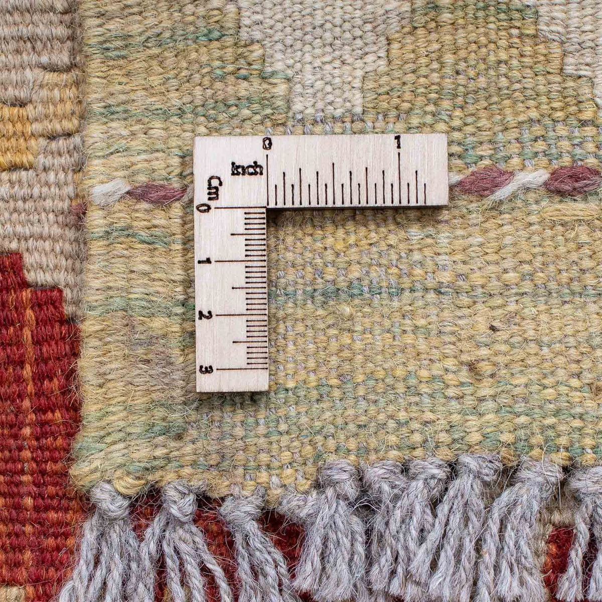 Biegacz Dywan Kelim - Splash - 152 x 61 cm - wielokolorowy