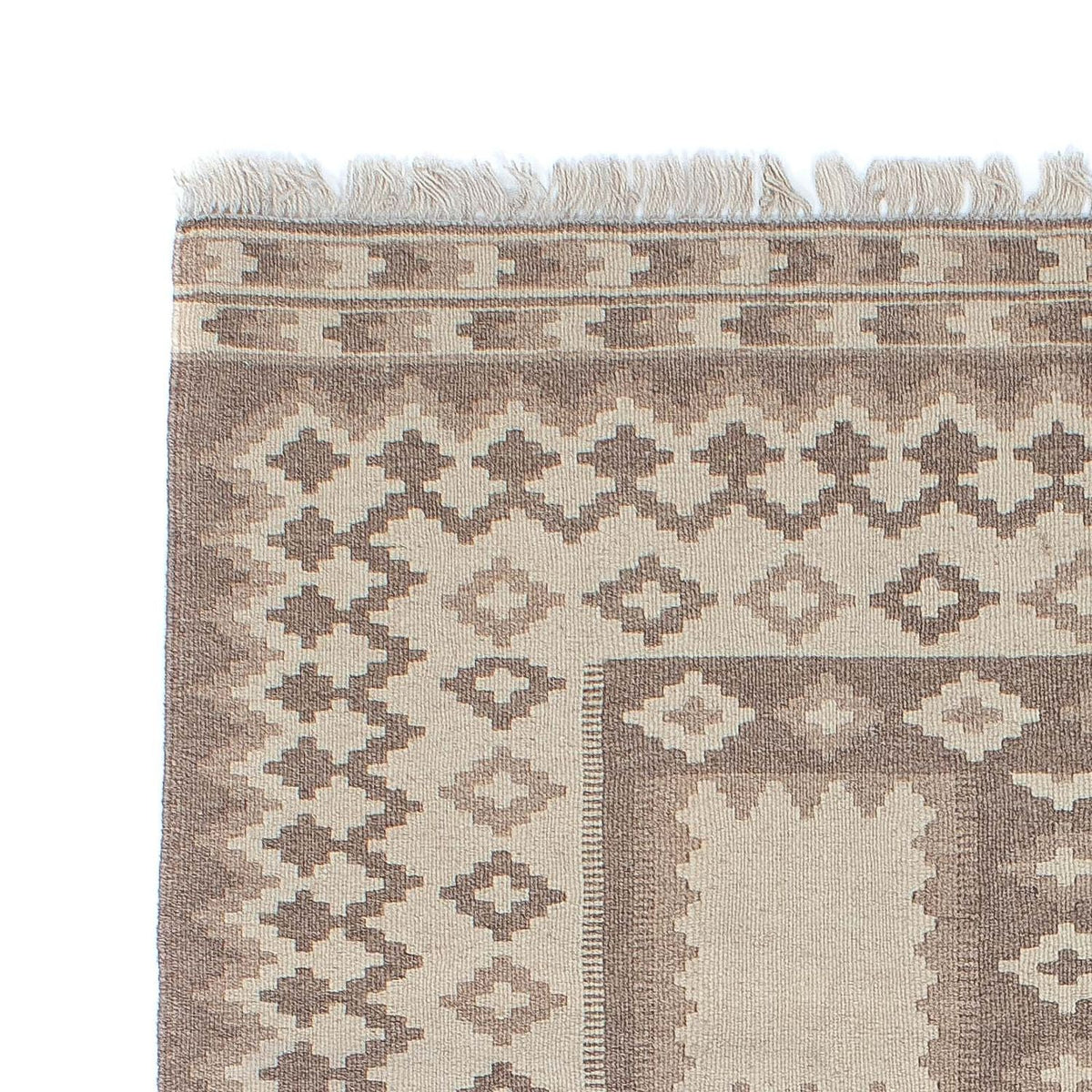 Dywan Kelim - Orientalny - 190 x 120 cm - jasnoszary