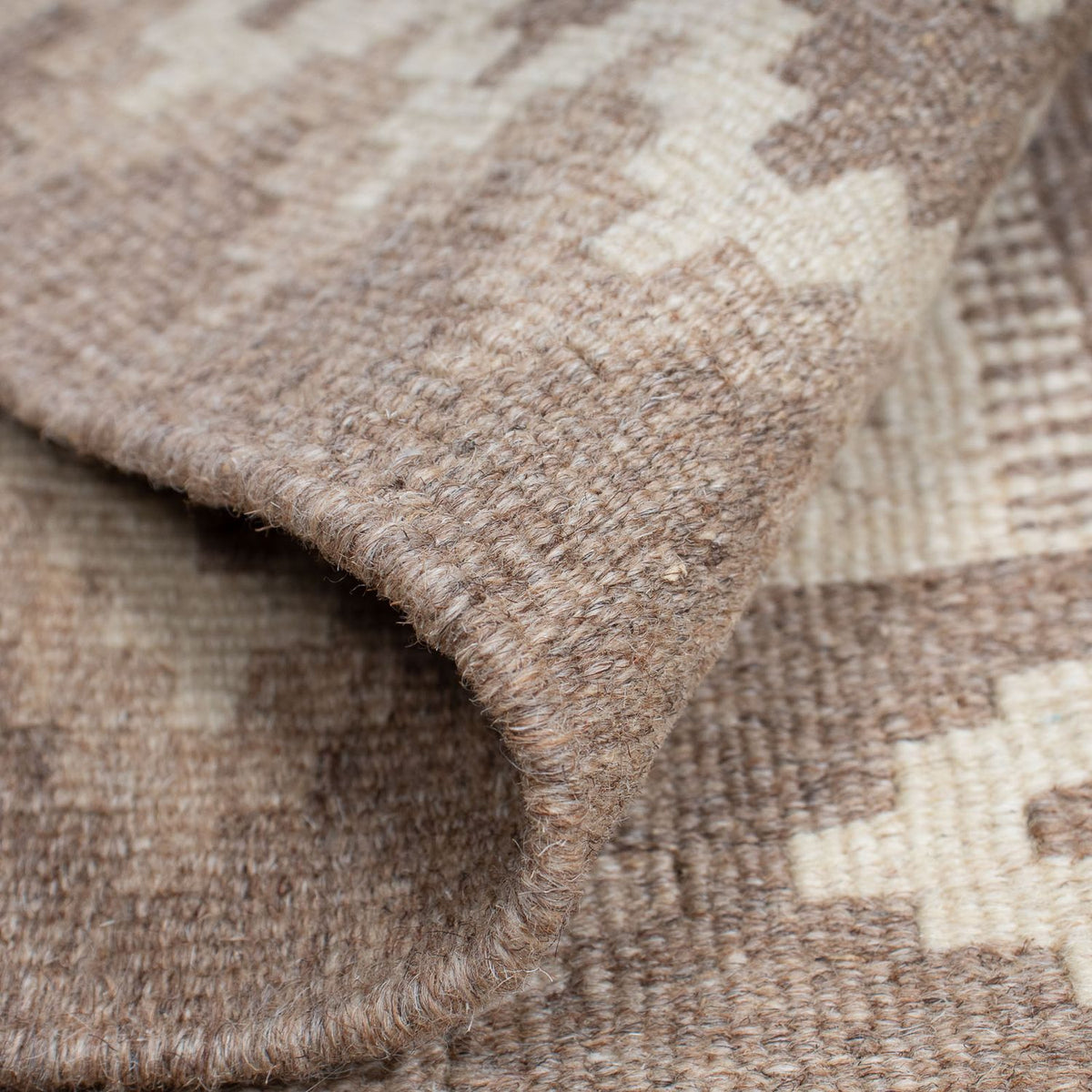 Dywan Kelim - Orientalny - 190 x 120 cm - jasnoszary