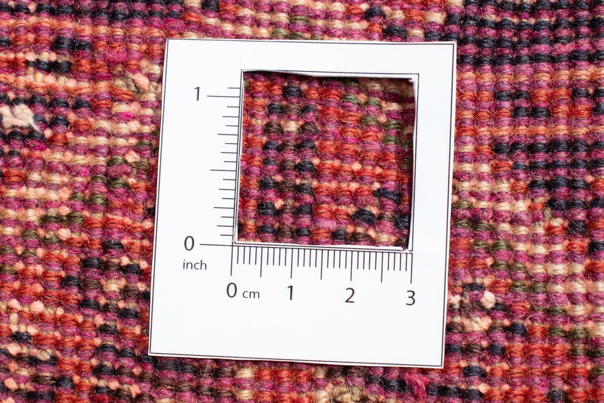 Perski dywan - Nomadyczny - 290 x 185 cm - ciemna czerwień