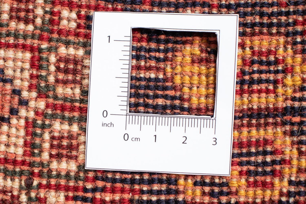 Perski dywan - Nomadyczny - 307 x 206 cm - ciemna czerwień