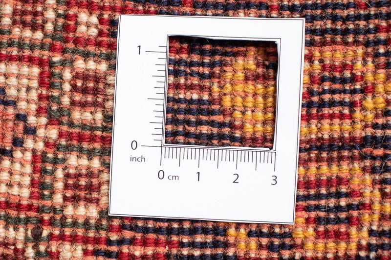 Perski dywan - Nomadyczny - 307 x 206 cm - ciemna czerwień