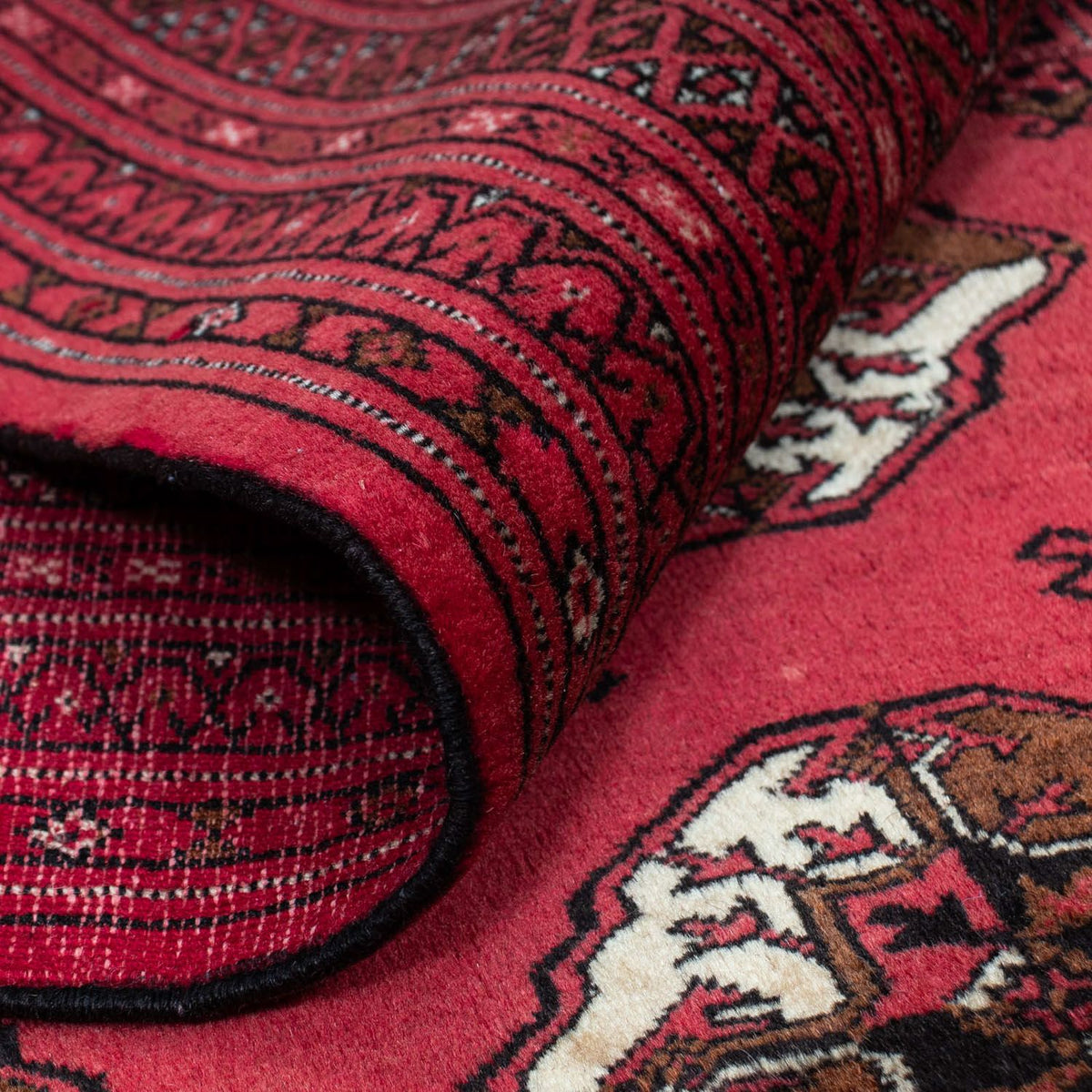 Perski dywan - Nomadyczny - 290 x 203 cm - ciemna czerwień