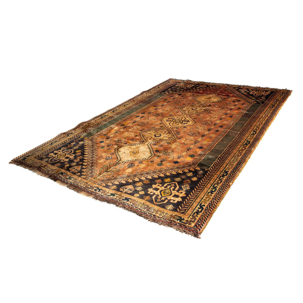 Perski dywan - Nomadyczny - 290 x 190 cm - brązowy