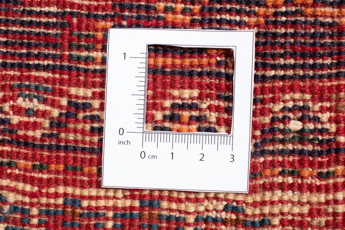 Perski dywan - Nomadyczny - 302 x 208 cm - ciemna czerwień