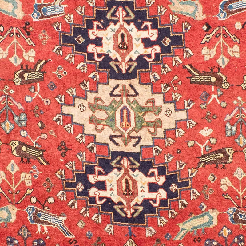 Perski dywan - Nomadyczny - 257 x 205 cm - czerwony