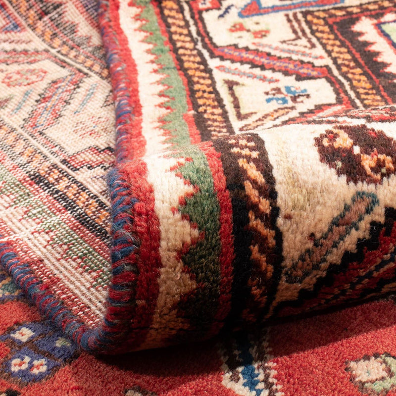 Perski dywan - Nomadyczny - 257 x 205 cm - czerwony