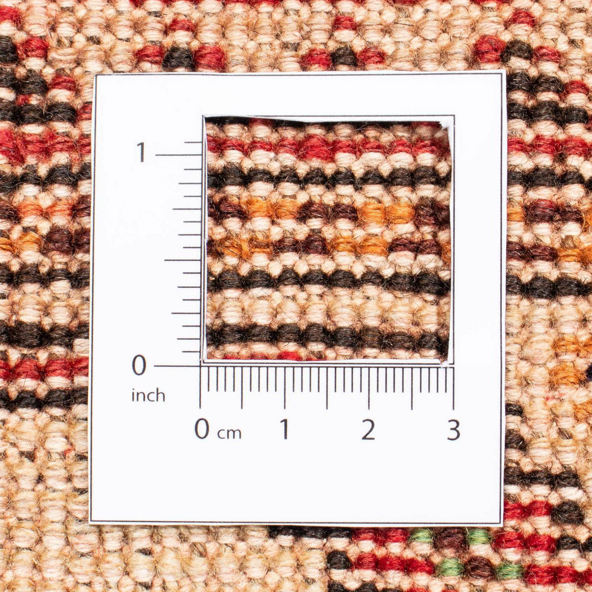 Perski dywan - Nomadyczny - 257 x 205 cm - czerwony