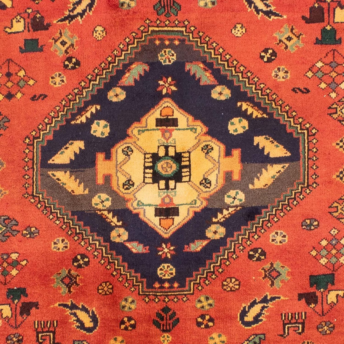 Perski dywan - Nomadyczny - 320 x 212 cm - czerwony