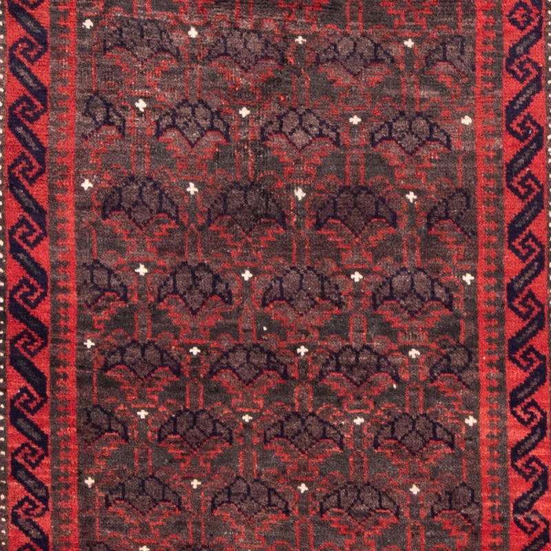 Biegacz Perski dywan - Nomadyczny - 240 x 113 cm - czerwony