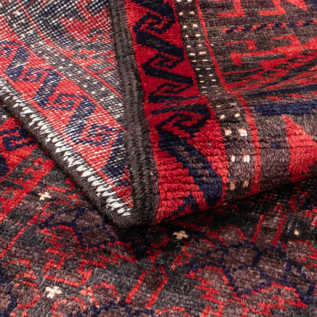 Biegacz Perski dywan - Nomadyczny - 240 x 113 cm - czerwony