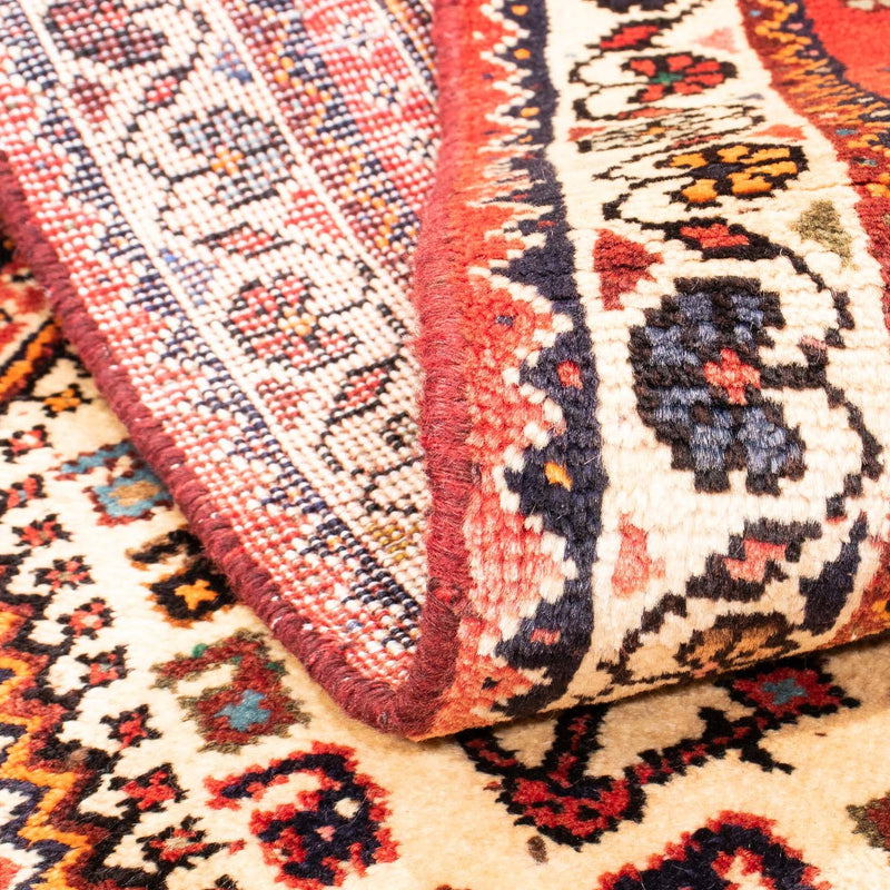 Perski dywan - Nomadyczny - 154 x 77 cm - beżowy